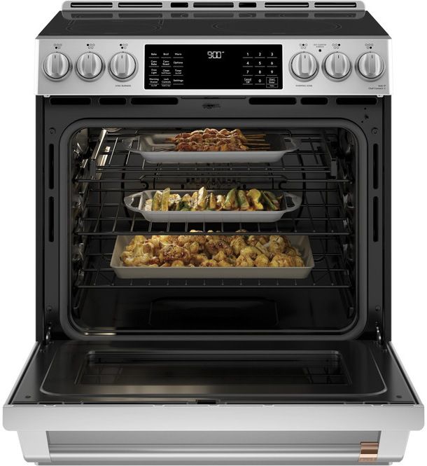 Café™ 30" Stainless Steel Slide in Induction Range-7