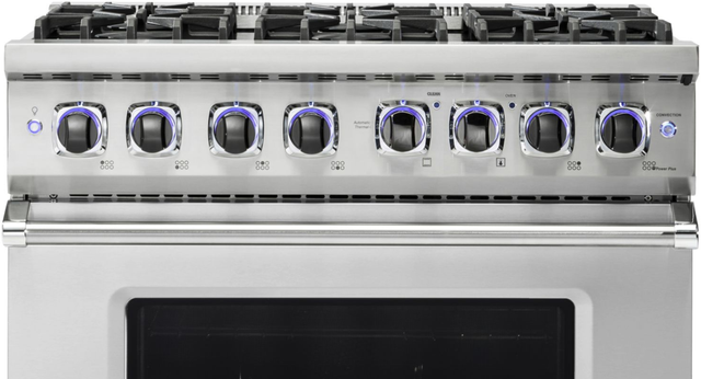 Viking® 7 Series 36" Stainless Steel Pro Style Natural Gas Range-2