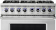 Viking® 7 Series 36" Stainless Steel Pro Style Natural Gas Range-2