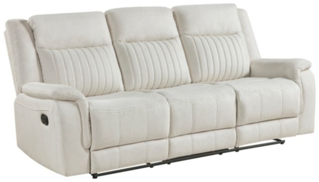 Homelegance® Dean Beige Double Manual Reclining Sofa-0