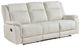 Homelegance® Dean Beige Double Manual Reclining Sofa-0