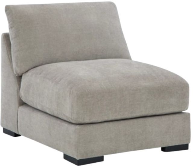 Benchcraft® Aslan Court 6-Piece Pebble Left-Arm Facing Sectional and Chaise-3