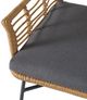 A & B Home Gray/Natural Dining Chair-4