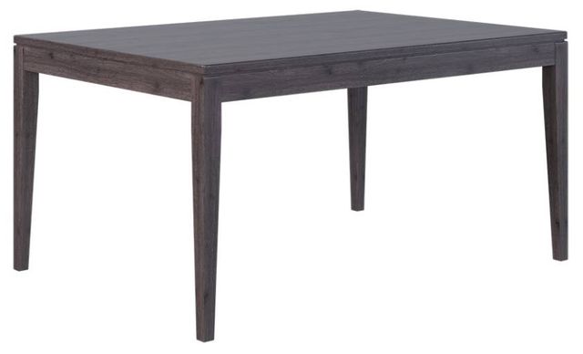 Country View Woodworking Customizable Chelsa 48" Dining Table with 2-Leaves and Brown Maple Base-0