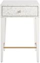 Universal Explore Home™ Love. Joy. Bliss.-Miranda Kerr Home White Lacquer Bedside Table-2