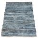 A & B Home Blue 2'x3' Denim Rug-3