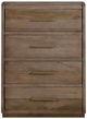 International Furniture Direct Mezquite Brown 4-Drawer Chest-3