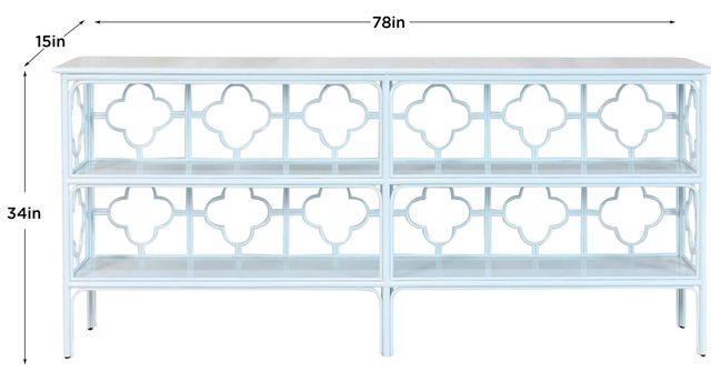 Stylecraft Tamara Day Ocean Breeze 3-Shelves Clover Shelf-1