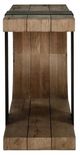 Classic Home Danica Cafe Brown Console Table-4