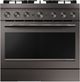 KitchenAid® 36" Black Ore 6 Burner Pro Style Gas Range with No Preheat Air Fry Mode-0
