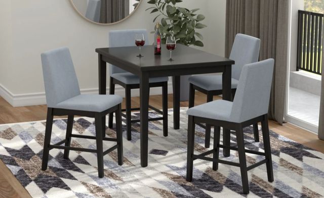 Emerald Home Madison 2-Piece Modern Gray Counter Gathering Stool Set-1