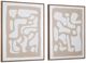 Signature Design by Ashley® Waldett 2-Piece Beige/White Wall Art Set-1