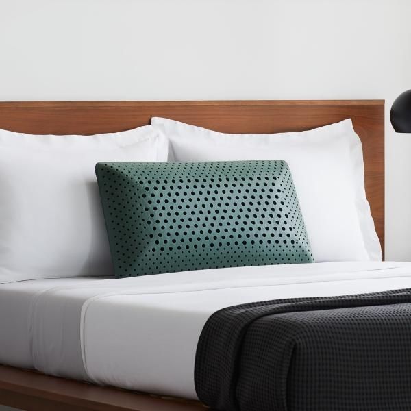 Malouf® Zoned ActiveDough™ + CBD Oil Queen Bed Pillow-1