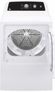 GE® 6.2 Cu.Ft. White Front Load Electric Dryer with SaniFresh Cycle-1