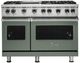Viking® 5 Series 48" Eucalyptus Pro Style Liquid Propane Gas Range with Griddle-0