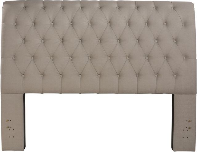 HH2 Home Napleton Dove Gray King/California King Upholstered Headboard-0