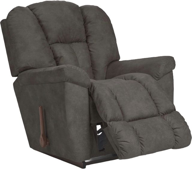 La-Z-Boy® Maverick Smoke Manual Rocking Recliner-1