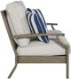 Signature Design by Ashley® Rainier Ranch Brown/Beige Teak Outdoor Loveseat-2