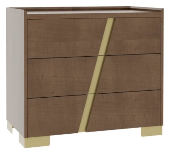 Country View Woodworking Verrado 36" Metal Legs Bedside Chest-0