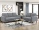 Homelegance® Crandall Gray Loveseat-1