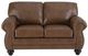 Best® Home Furnishings Customizable Field & Stream Home Noble Leather Loveseat with Dark Walnut Legs-1