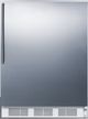 Summit® 5.5 Cu. Ft. Stainless Steel Under the Counter Refrigerator-0