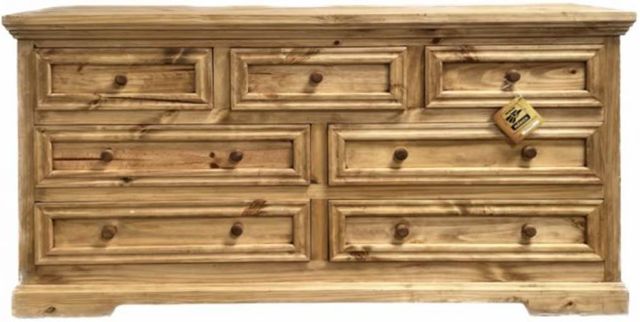 Million Dollar Rustic Oasis Brown Dresser-0