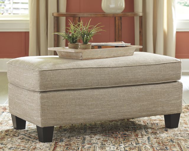 Signature Design by Ashley® Almanza Wheat Ottoman-3