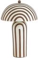 TOV Furniture Maiori Brown Striped Table Lamp-2