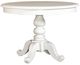 Liberty Furniture Summer House Oyster White Pedestal Table-2
