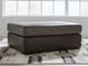 Signature Design by Ashley® Castille Way Fossil Oversized Accent Ottoman-3