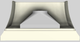 Vent-A-Hood® Designer Series 60" Biscuit Wall Mounted Range Hood-4