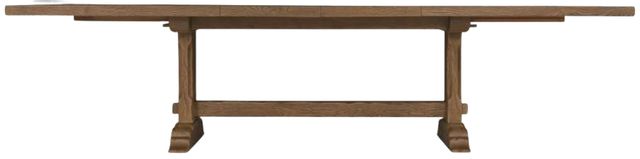 Hooker® Furniture Driftwood Worn Saddle Dining Table-4