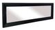 A & B Home Black Full Length Rectangular Mirror-1