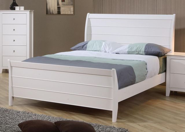 Coaster® Selena White Full Youth Bed -1