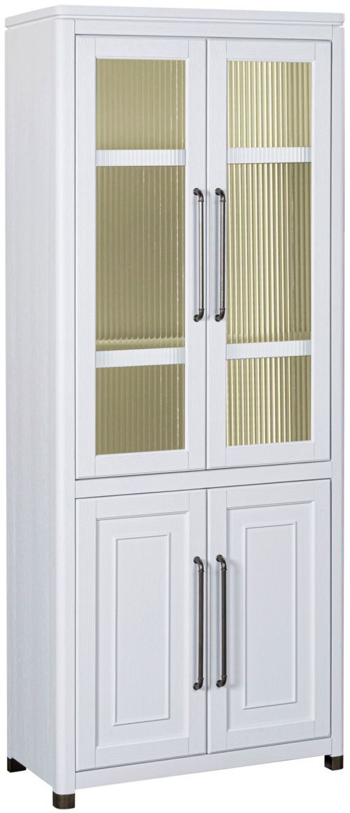 aspenhome® Norah Simply White Door Bookcase-1