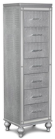 New Classic® Home Furnishings Valentino Silver Lingerie Chest-0
