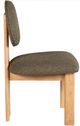 Meridian Furniture Napa Olive/Natural Boucle Upholstered Dining Chair-2