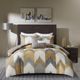 Olliix by INK+IVY Alpine Yellow King/California King Cotton Duvet Cover Mini Set-3