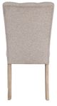 Global Furniture USA D8683 2-Piece Beige Dining Chair Set-2