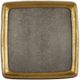 Currey & Company Tanay Antique Brass Accent Table with Graphite Black Base-2