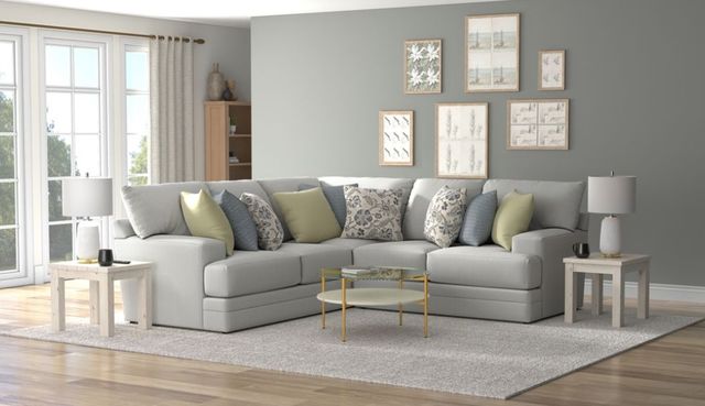 Jackson Furniture Stockbridge 3-Piece Slate L-Shape Sectional-1
