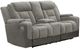 Signature Design by Ashley® Ultimax Shadow Power Reclining Loveseat-0