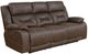 Steve Silver Co. Aria Saddle Brown Dual Power Reclining Sofa-0