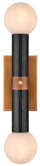 Currey & Company Beatrix Black Bath Wall Sconce-1