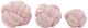 A & B Home 3-Piece Pink Lamis Knot Set-0
