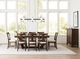 Kincaid® Kafe Mocha 80" Rectangular Trestle Dining Table-3