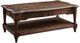 Homelegance® Heath Court Brown Coffee Table-0