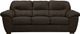 iAmerica Mashburn Chocolate Sofa-0