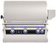 Fire Magic® Echelon 30" Stainless Steel Built-In Digital Propane Gas Grill with Right Infrared Sear Burner and Magic View Window-0